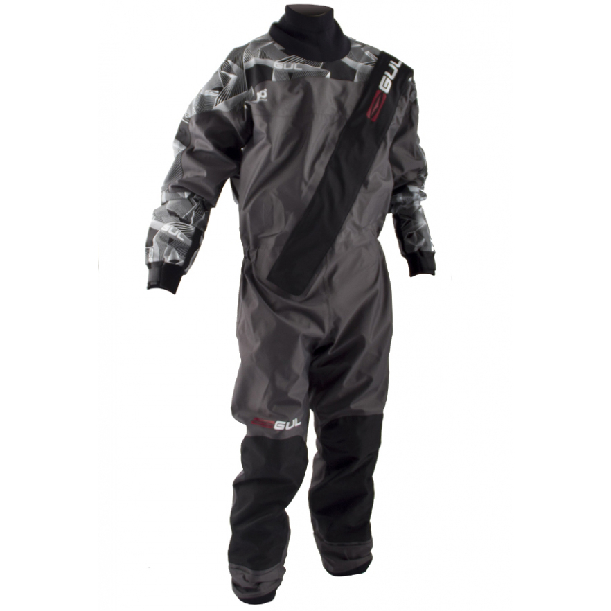 Gul Junior Astro Frente Drysuit C?digo Postal 2015 - Gris / Negro